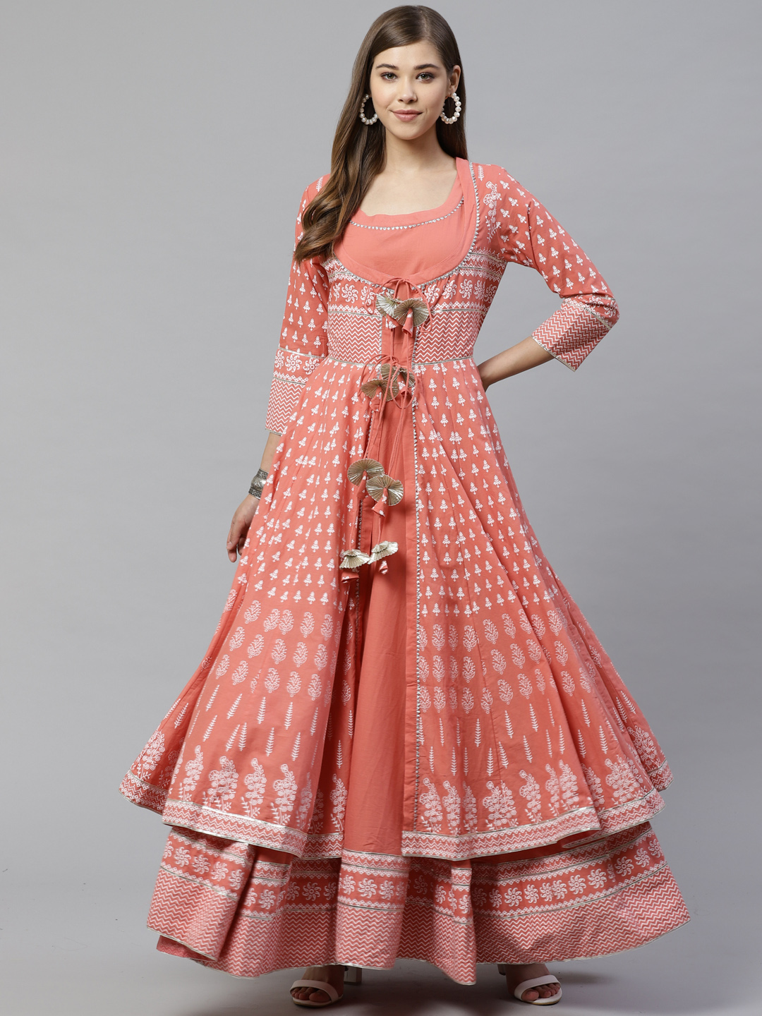 Girls Gown In Chandrawal